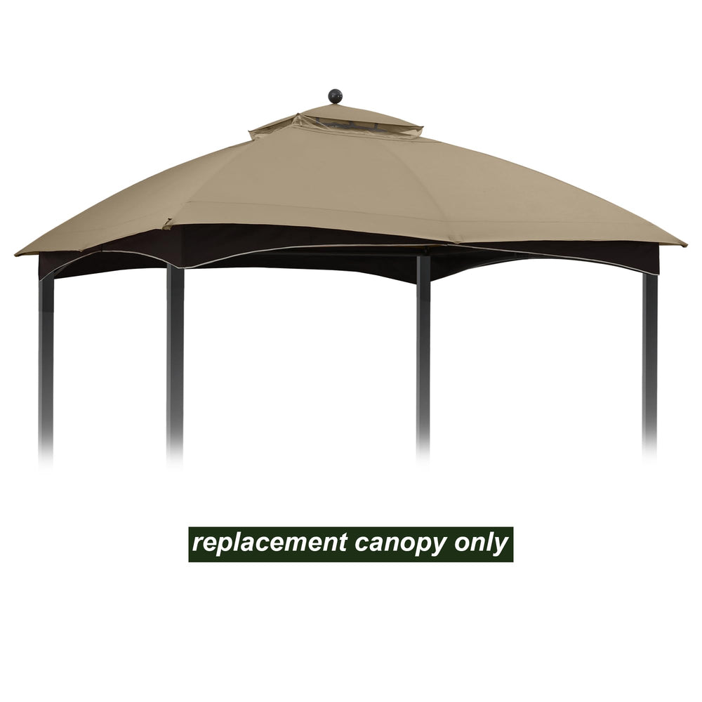 ABCCANOPY label and model number close-up confirming correct gazebo fit