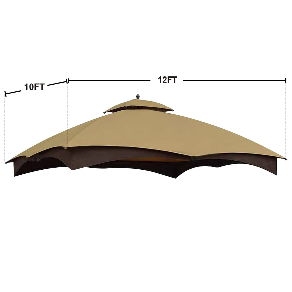 ABCCANOPY beige fabric texture closeup showing durable weave and UV protection