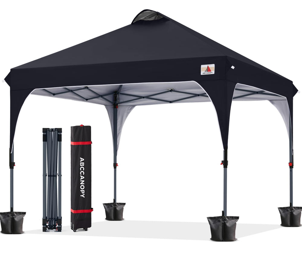ABCCANOPY front packed canopy in bag for easy transport and quick setup
