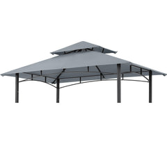 ABCCANOPY front view of replacement canopy top showing full coverage benefit