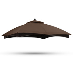 ABCCANOPY front view brown canopy restoring gazebo appearance