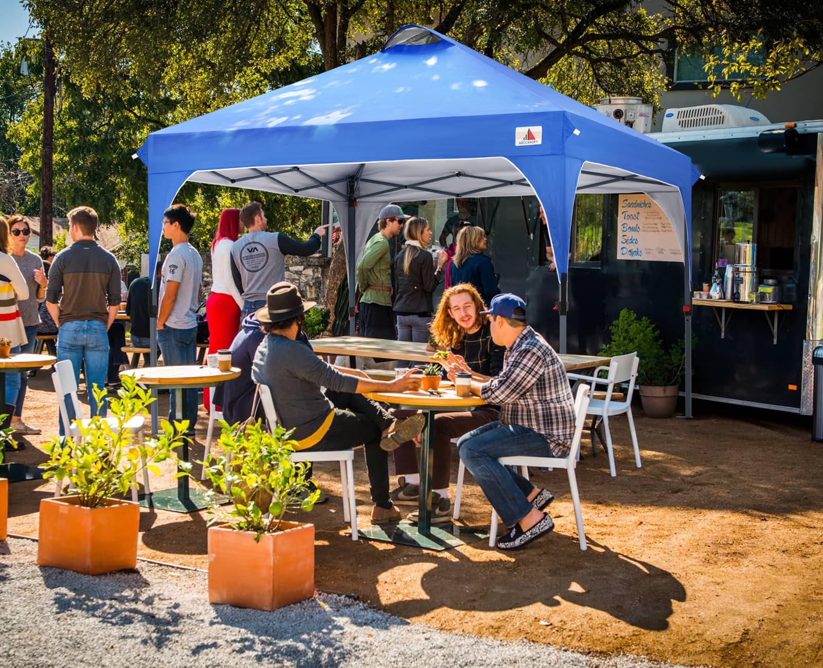 ABCCANOPY family under canopy illustrating coverage and capacity benefit