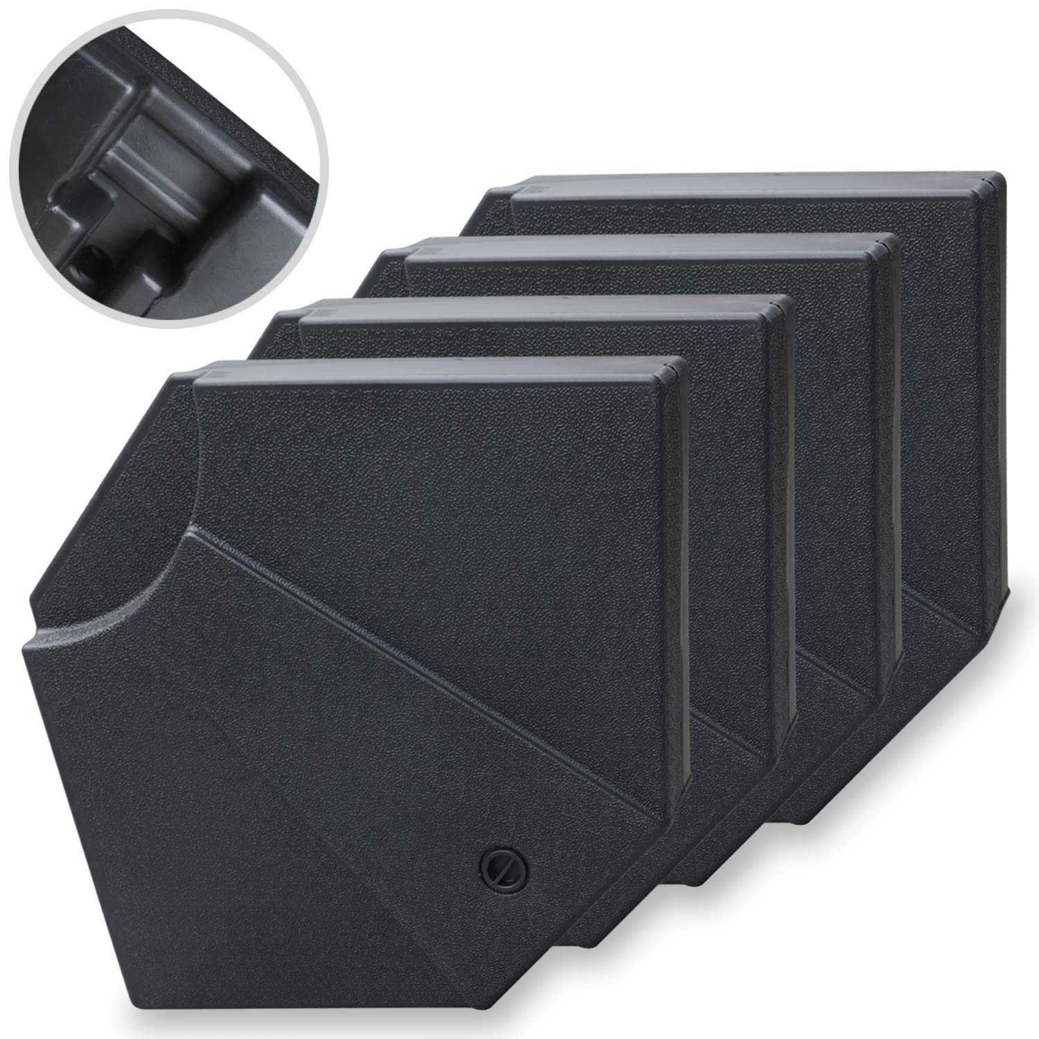 ABCCANOPY size comparison with tape measure showing compact low-profile benefit