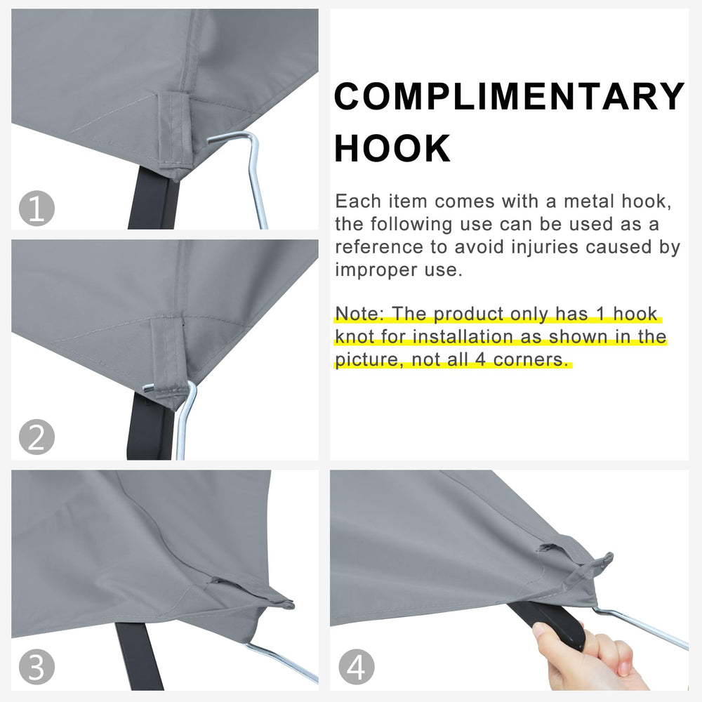 ABCCANOPY reinforced stitching and seam detail for longer-lasting durability