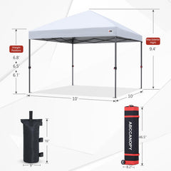 ABCCANOPY silver-coated top fabric texture blocking UV and reducing heat