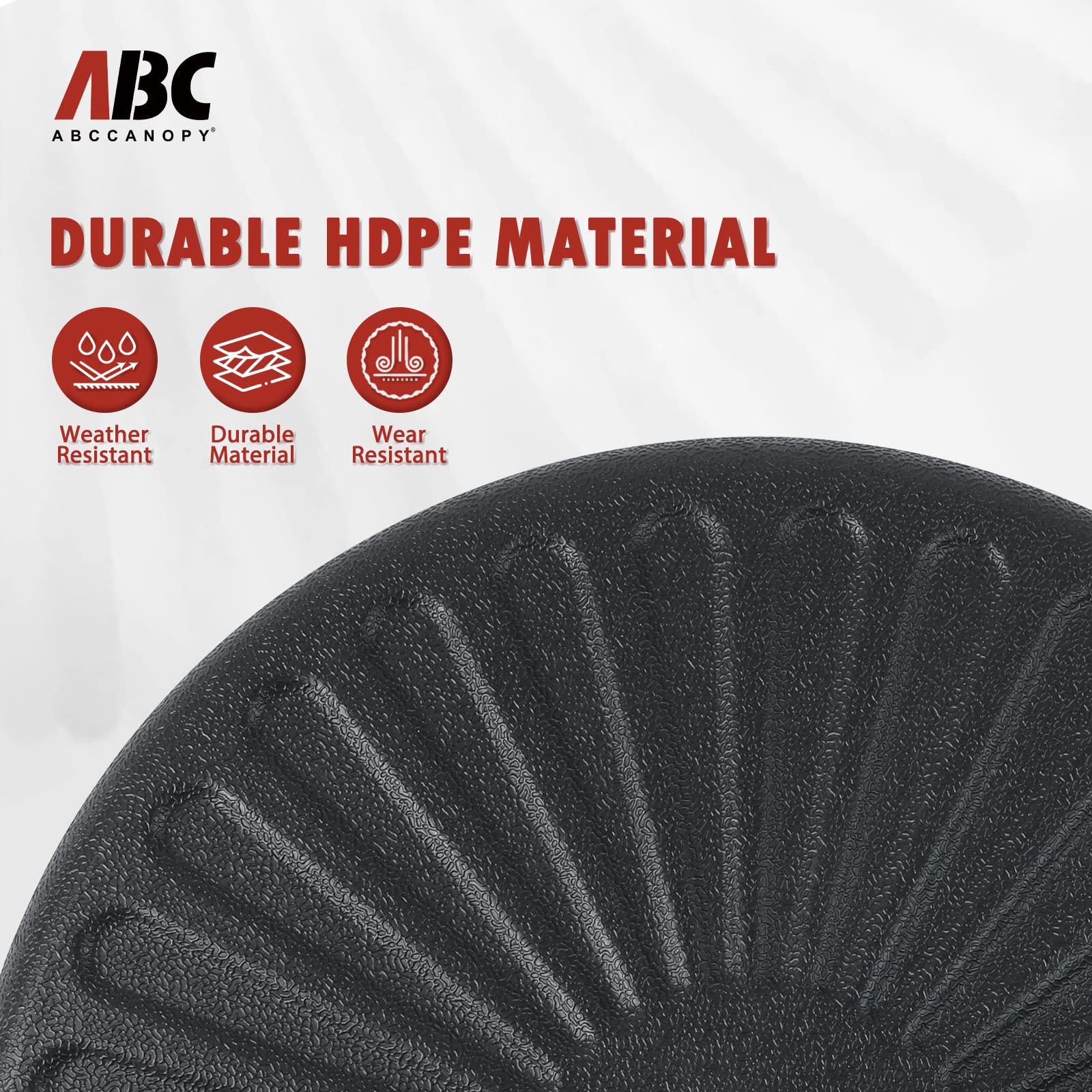 ABCCANOPY side valve detail for filling water or sand quickly