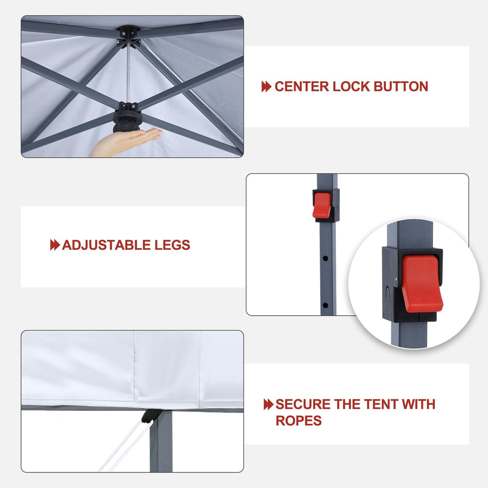 ABCCANOPY wheeled carry bag for smooth transport and easy storage