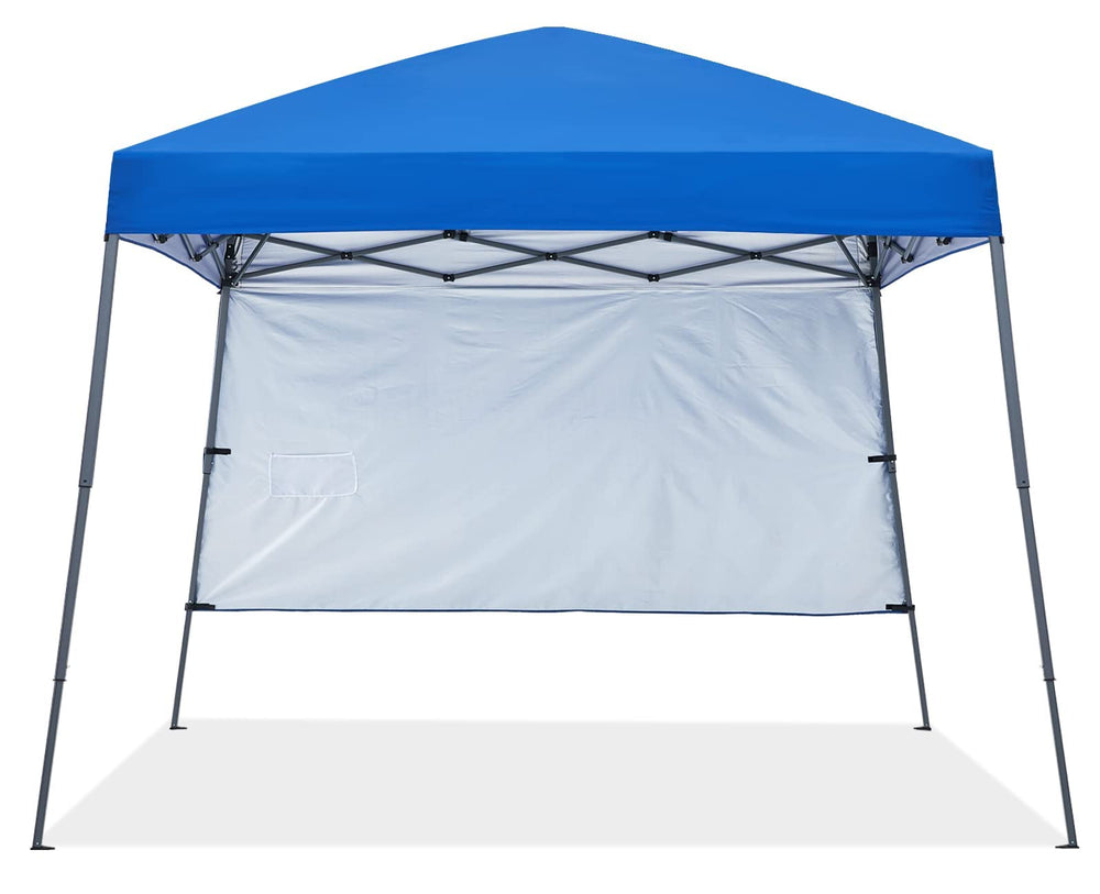 ABCCANOPY sun wall zipper detail offering privacy and wind protection benefit