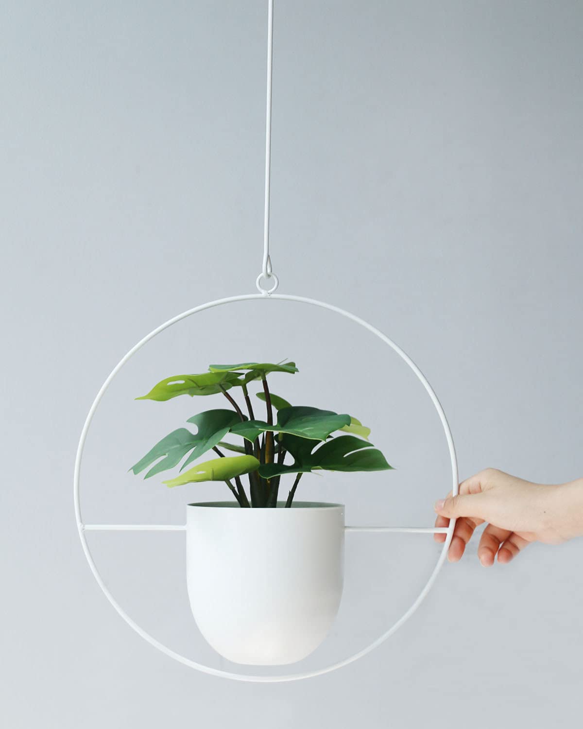 ABETREE planter on balcony displays lifestyle setting and decorative greenery benefit
