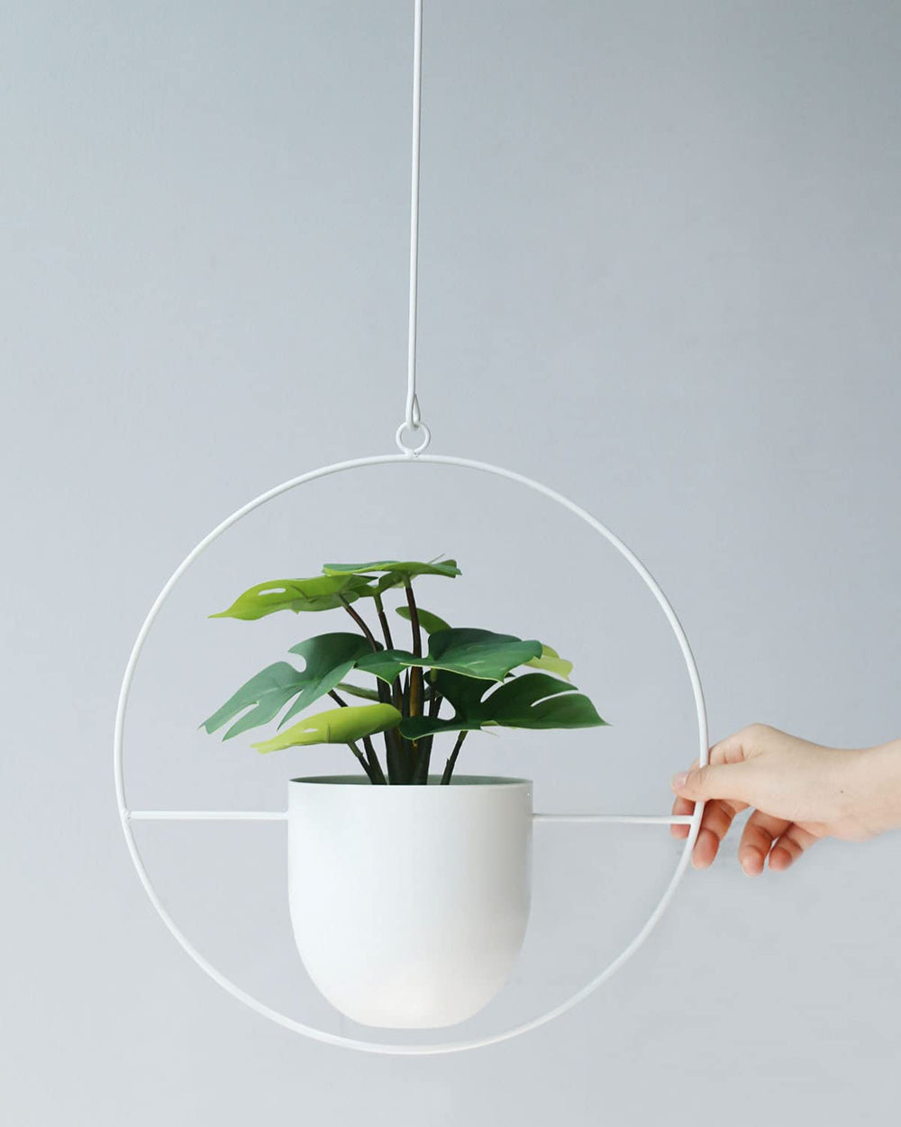 ABETREE planter on balcony displays lifestyle setting and decorative greenery benefit