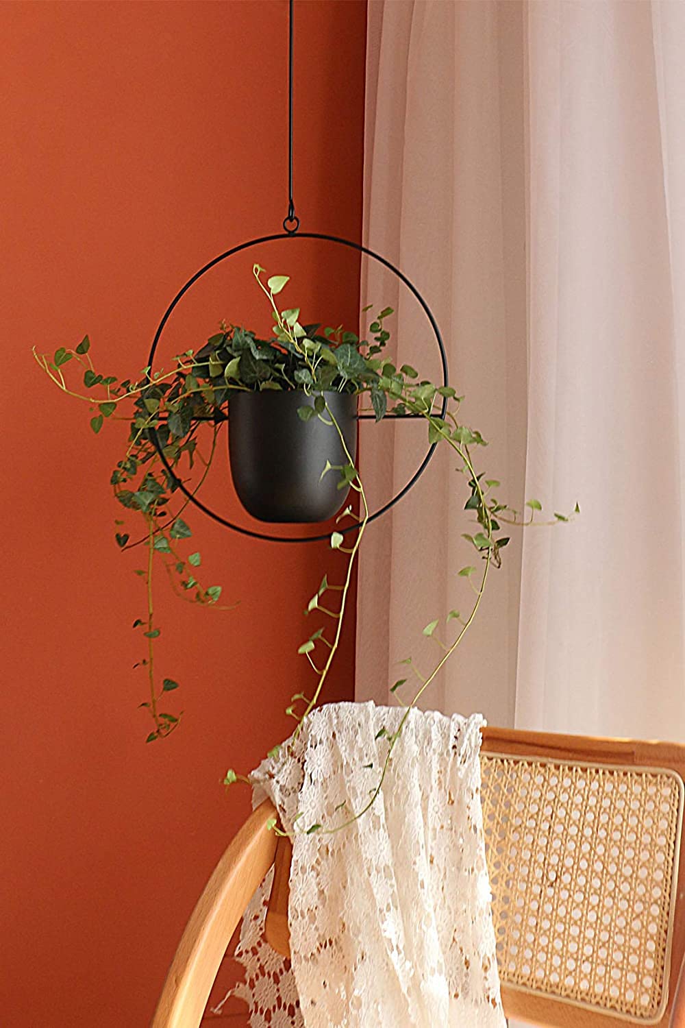 ABETREE hand beside planter showing scale benefit for small to medium pots