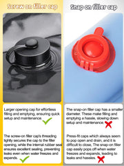 Abimars water tube positioned on pool cover illustrating stronger perimeter seal benefit