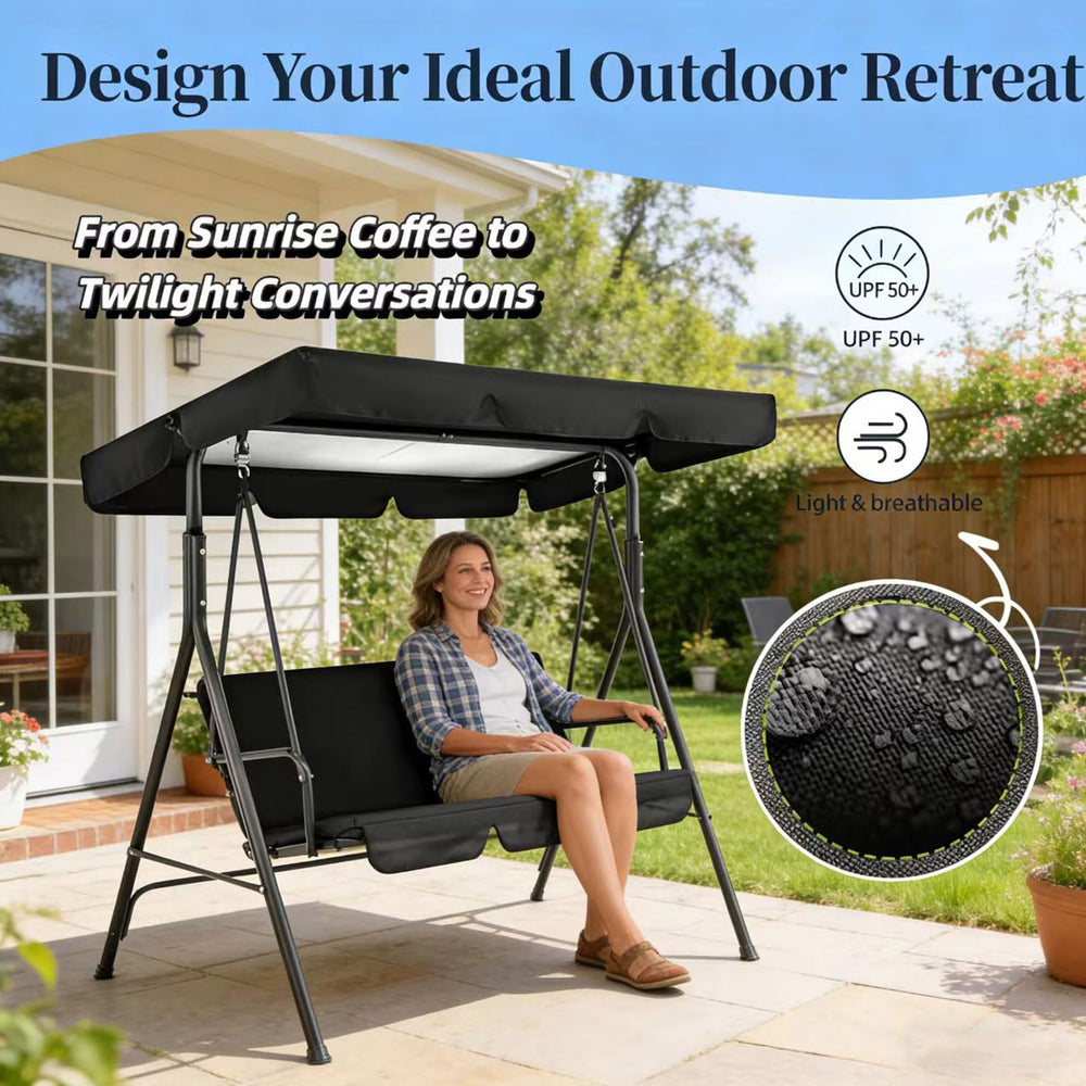 Abiphop folded canopy and storage bag for compact seasonal storage