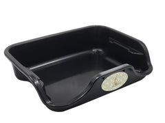 Ablaze tray in use sifting seeds showing clean catch basin benefit