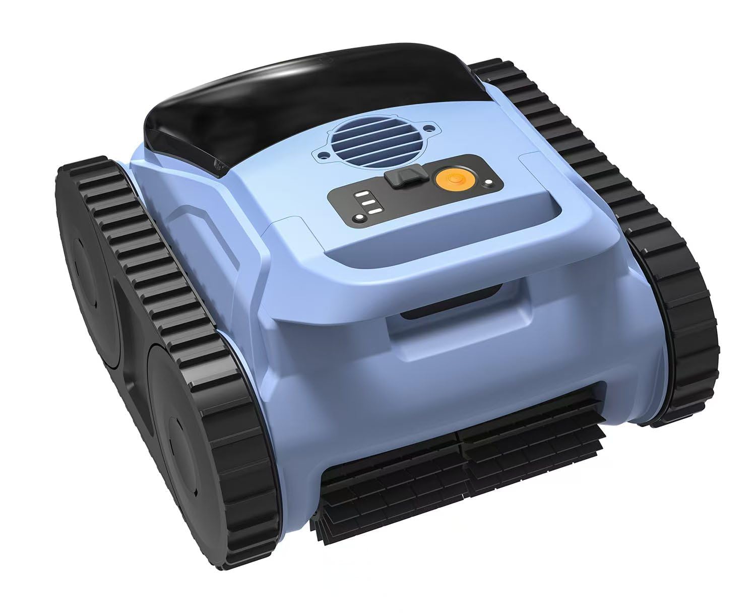 ABNEMEN front view of cordless pool robot showing compact design and efficient cleaning