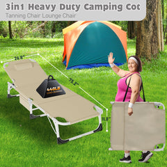 ABORON side pocket and removable pillow offering storage and support