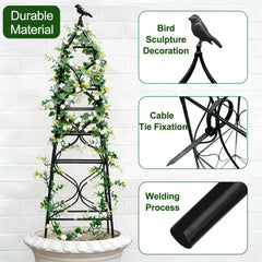 aboxoo finch bird finial top highlighting ornamental accent and finished look