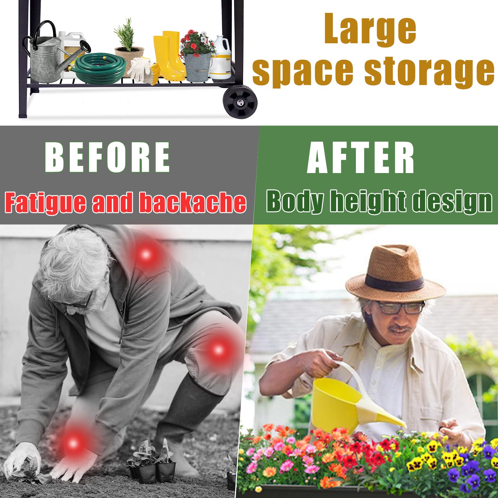 aboxoo planter in use with vegetables on a patio for space-efficient gardening