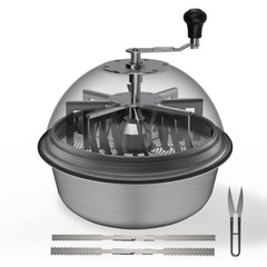 AC Infinity front view of 19-inch bowl trimmer showing compact design and benefit