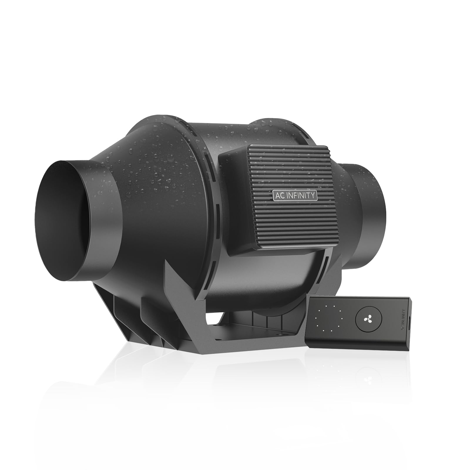 AC Infinity CLOUDLINE H4 front view showing compact housing and airflow benefits