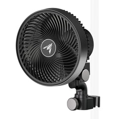 AC Infinity front view of CLOUDRAY S6 showing compact clip fan, boosts airflow