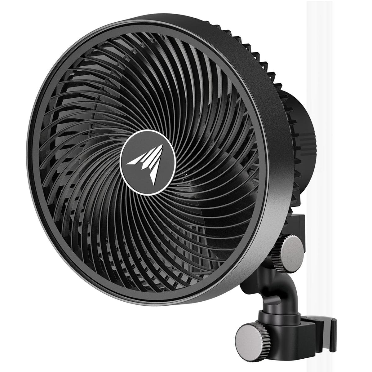 AC Infinity CLOUDRAY S9 front view showing compact fan and clip, durable airflow