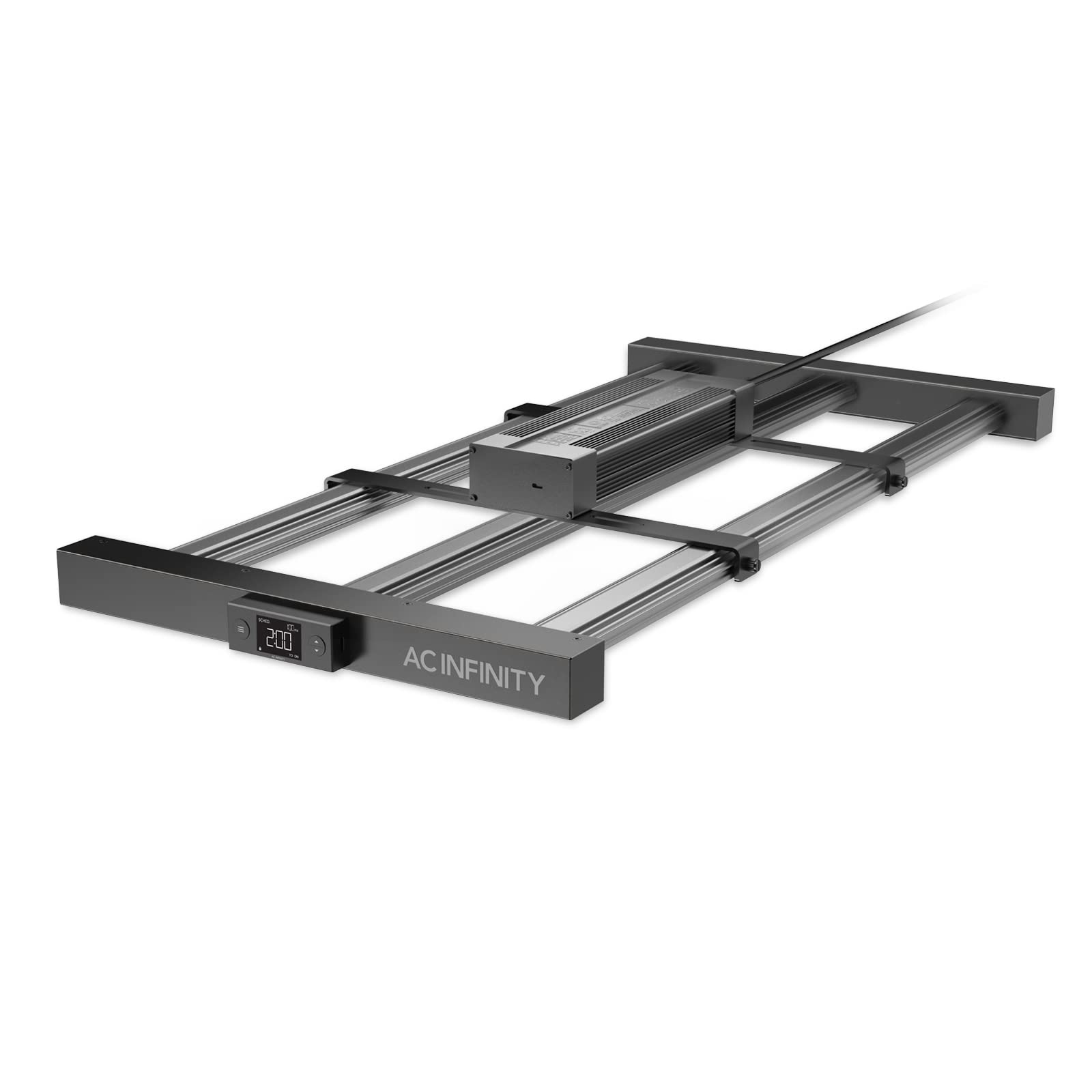 AC Infinity EVO3 front view showing full bar and even light output benefit
