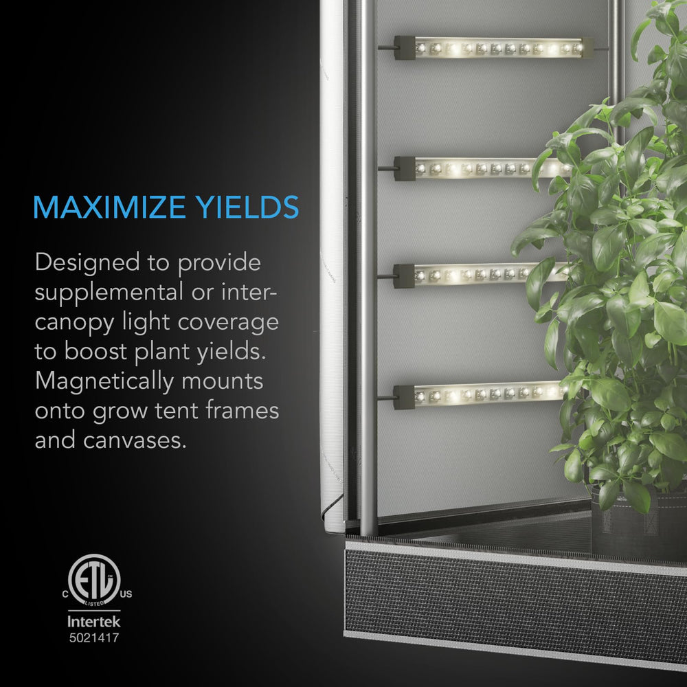 AC Infinity close-up of Samsung LM301H EVO LEDs emphasizing efficient light output