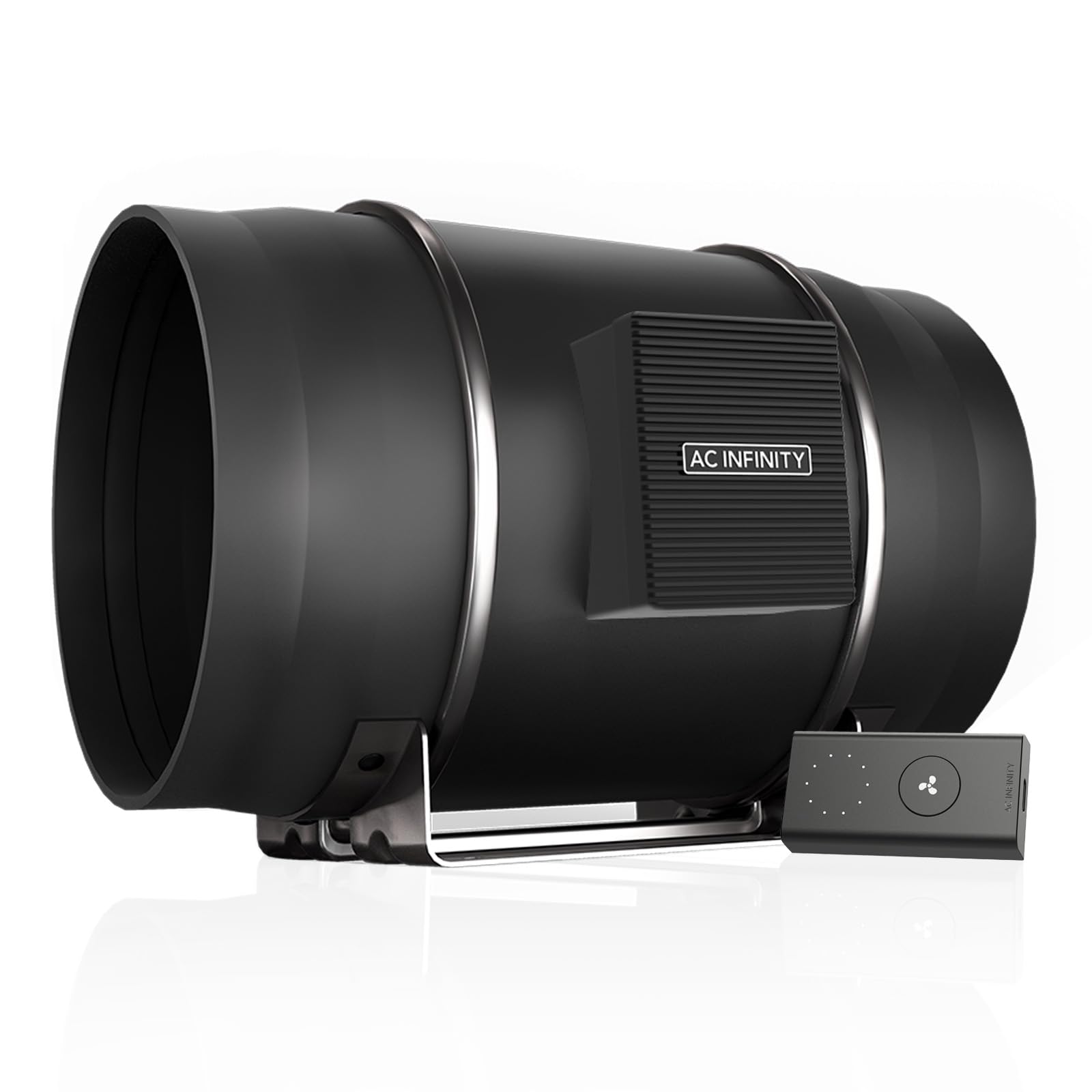 AC Infinity CLOUDLINE PRO S12 front view showing robust casing and quiet performance