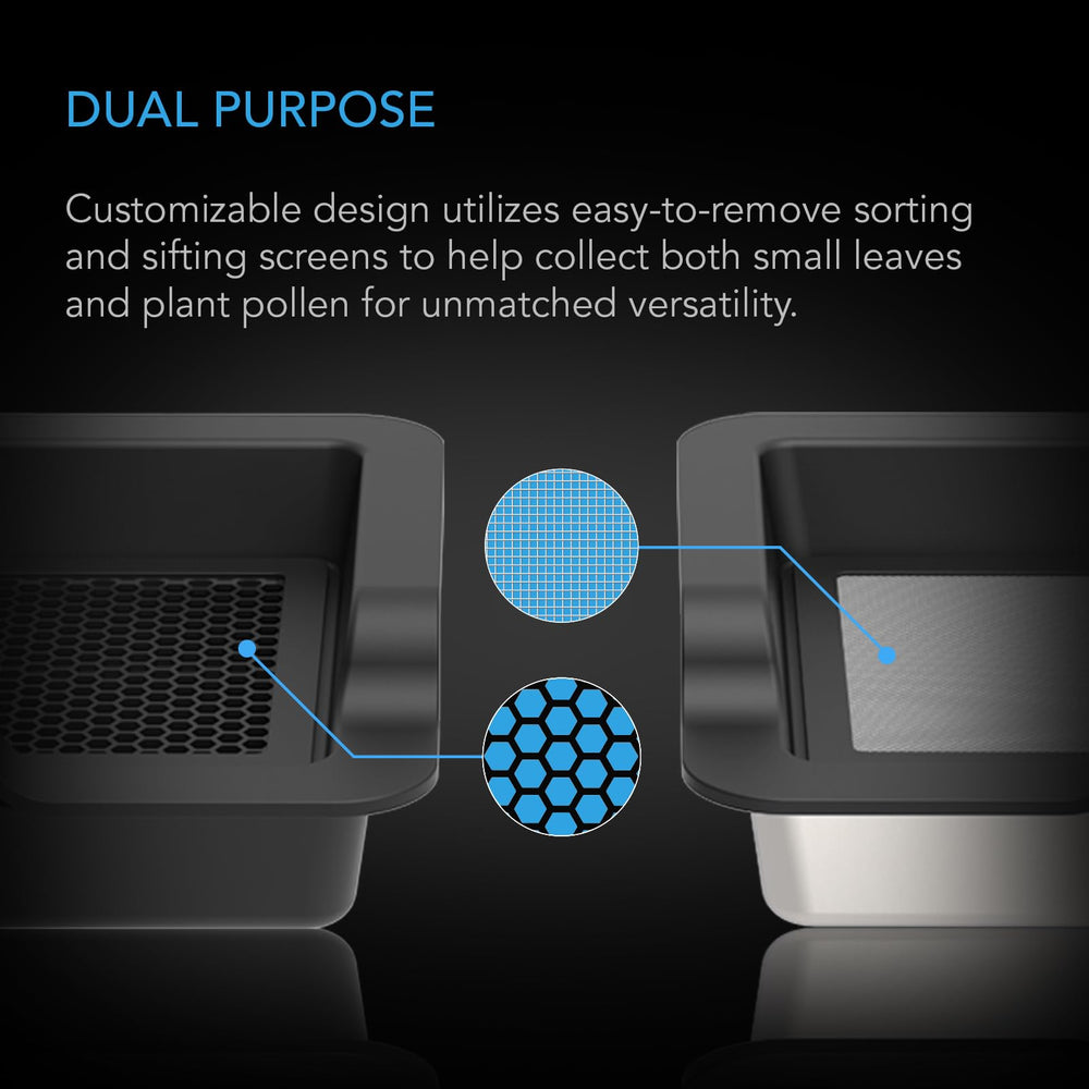 AC Infinity ABS sorting screen assembly showing durable washable screens for efficient sorting