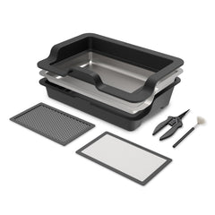 AC Infinity front view of complete trim tray kit showing organized workspace and faster trimming