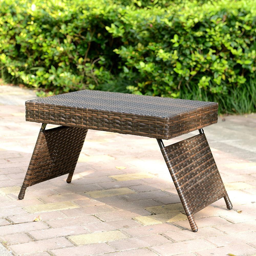 AC Pacific close-up of weather-resistant wicker texture highlighting durable low-maintenance finish