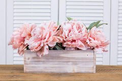 Accent Decor close-up of wood grain and whitewash finish highlighting rustic texture and authentic look