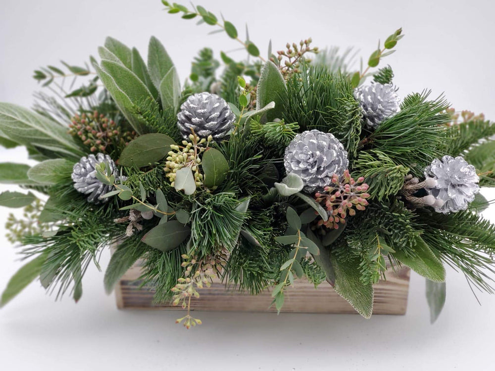 Accent Decor three boxes grouped on a shelf creating layered country decor and display flexibility