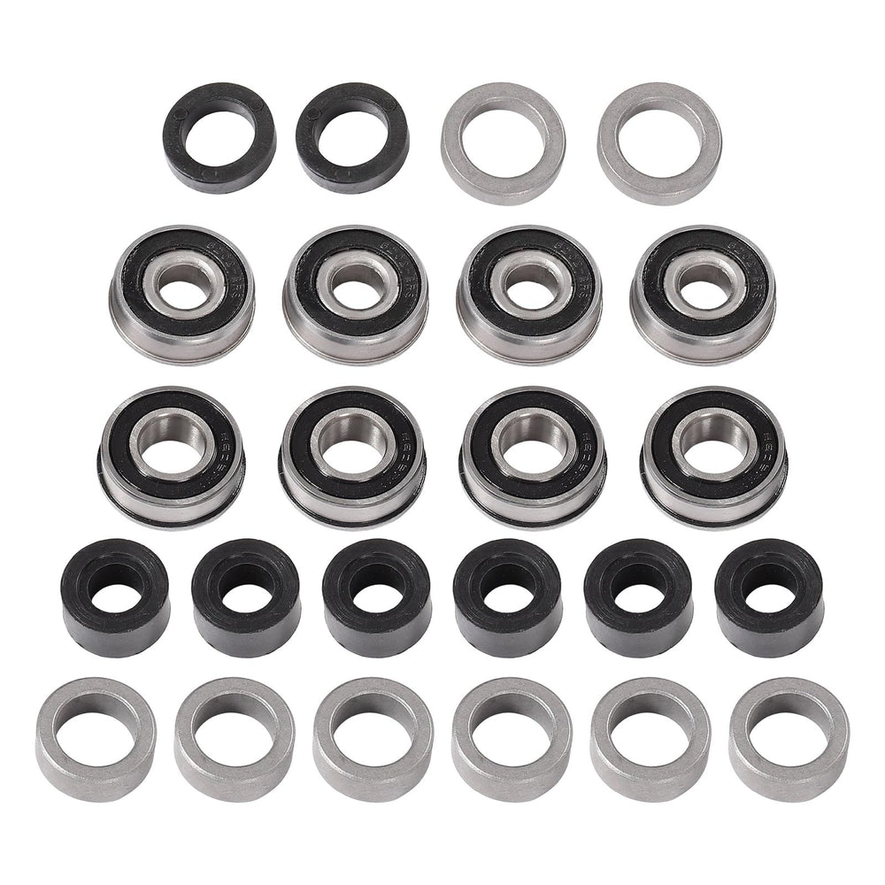 ACEBRI assortment of bearings and bushings for flexible mounting options