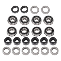 ACEBRI assortment of bearings and bushings for flexible mounting options