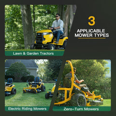 ACEBRI clutch mounted on mower illustrating correct installation