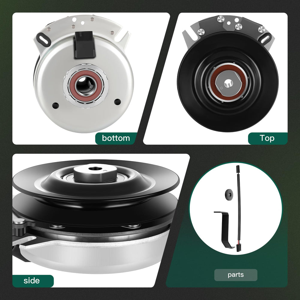 ACEBRI clutch pulley close-up highlighting durable steel construction