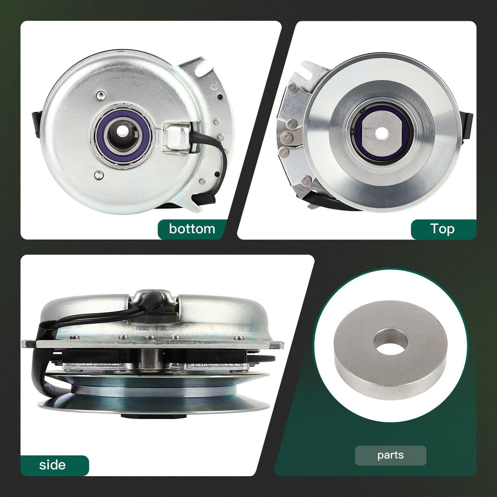 ACEBRI clutch pulley closeup showing precise grooving for belt life