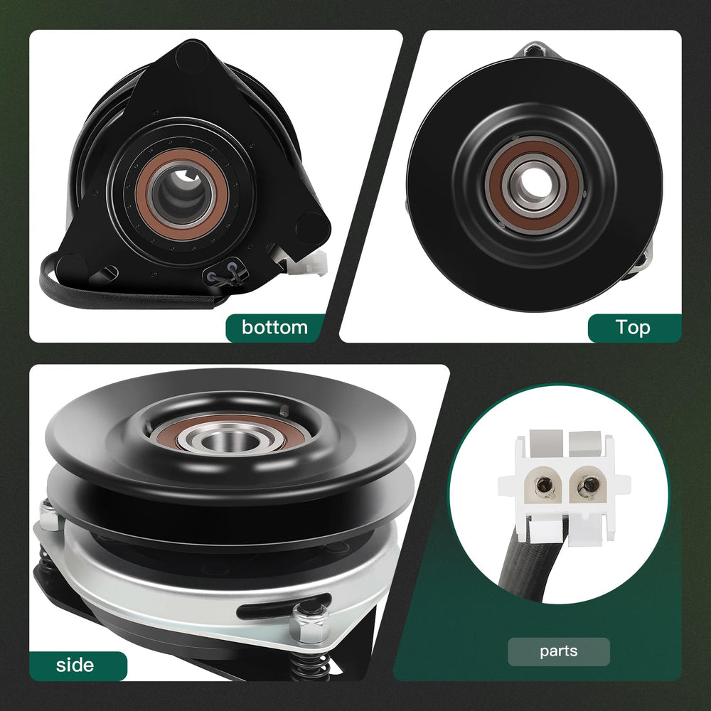 ACEBRI clutch pulley detail highlighting six-groove belt compatibility
