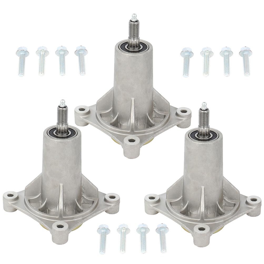 ACEBRI front assembly view showing full spindle ready for replacement