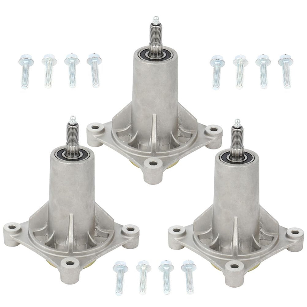 ACEBRI front assembly view showing full spindle ready for replacement