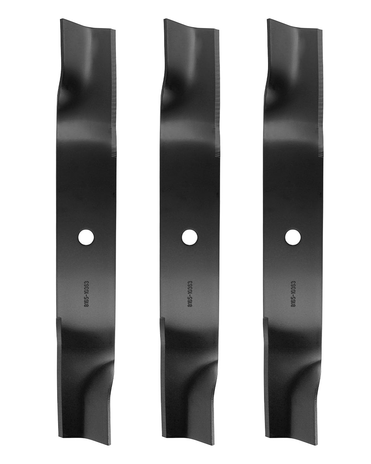 ACEBRI front view of replacement blade showing fit for 60-inch decks and dependable cut