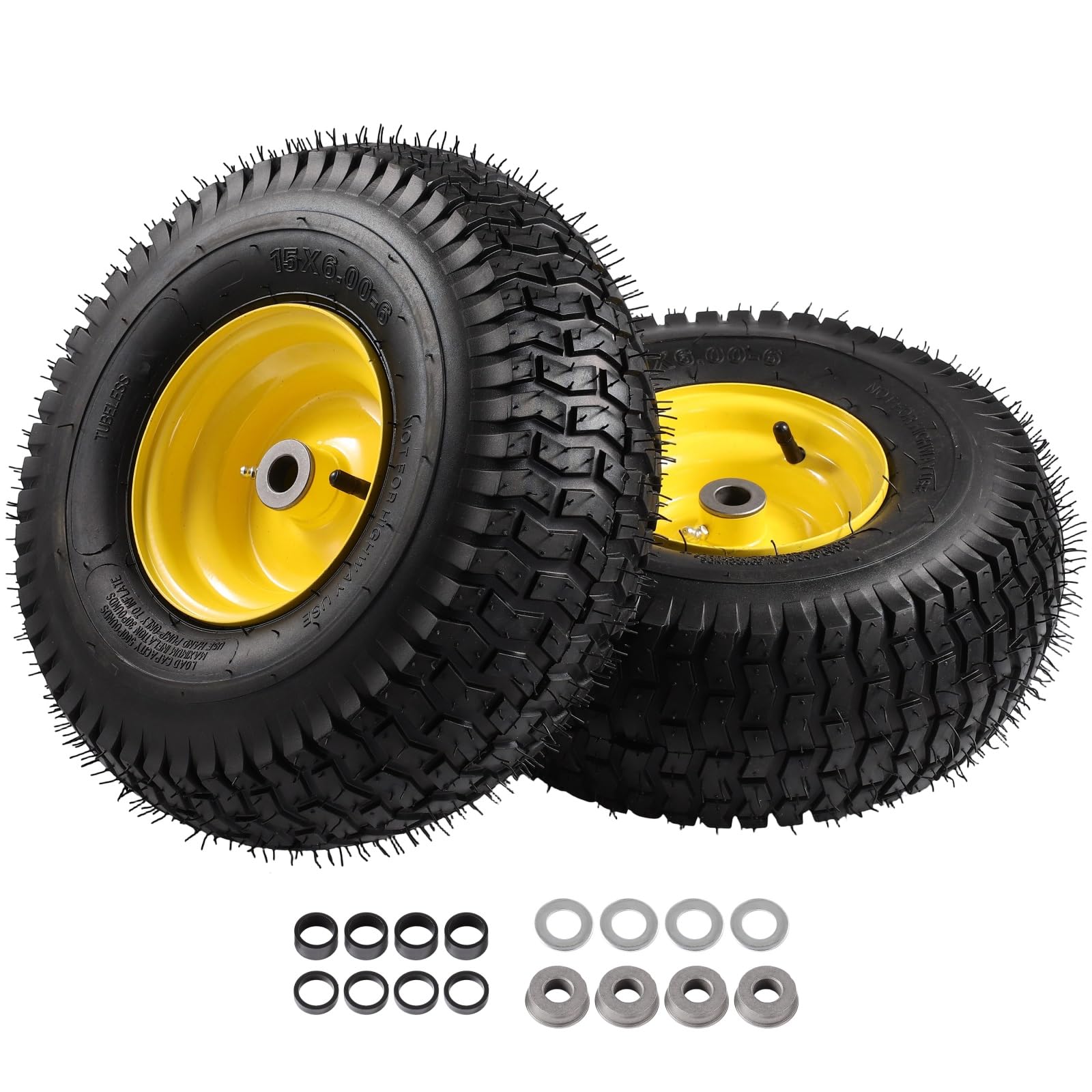 ACEBRI front view of tire and wheel showing full assembly and easy fit