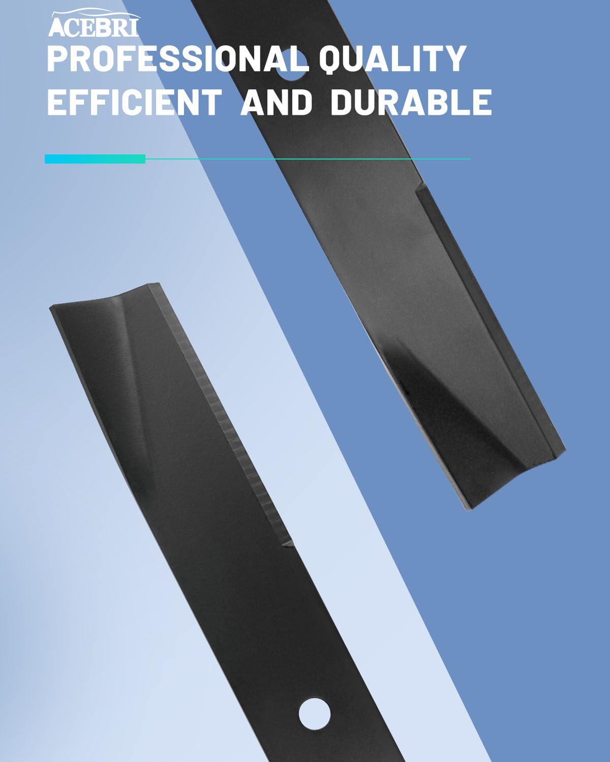 ACEBRI side profile showing 0.197 inch thickness for durability and balanced rotation