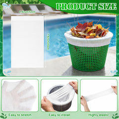 Acellegic close-up of 1mm polyester mesh showing fine filtration
