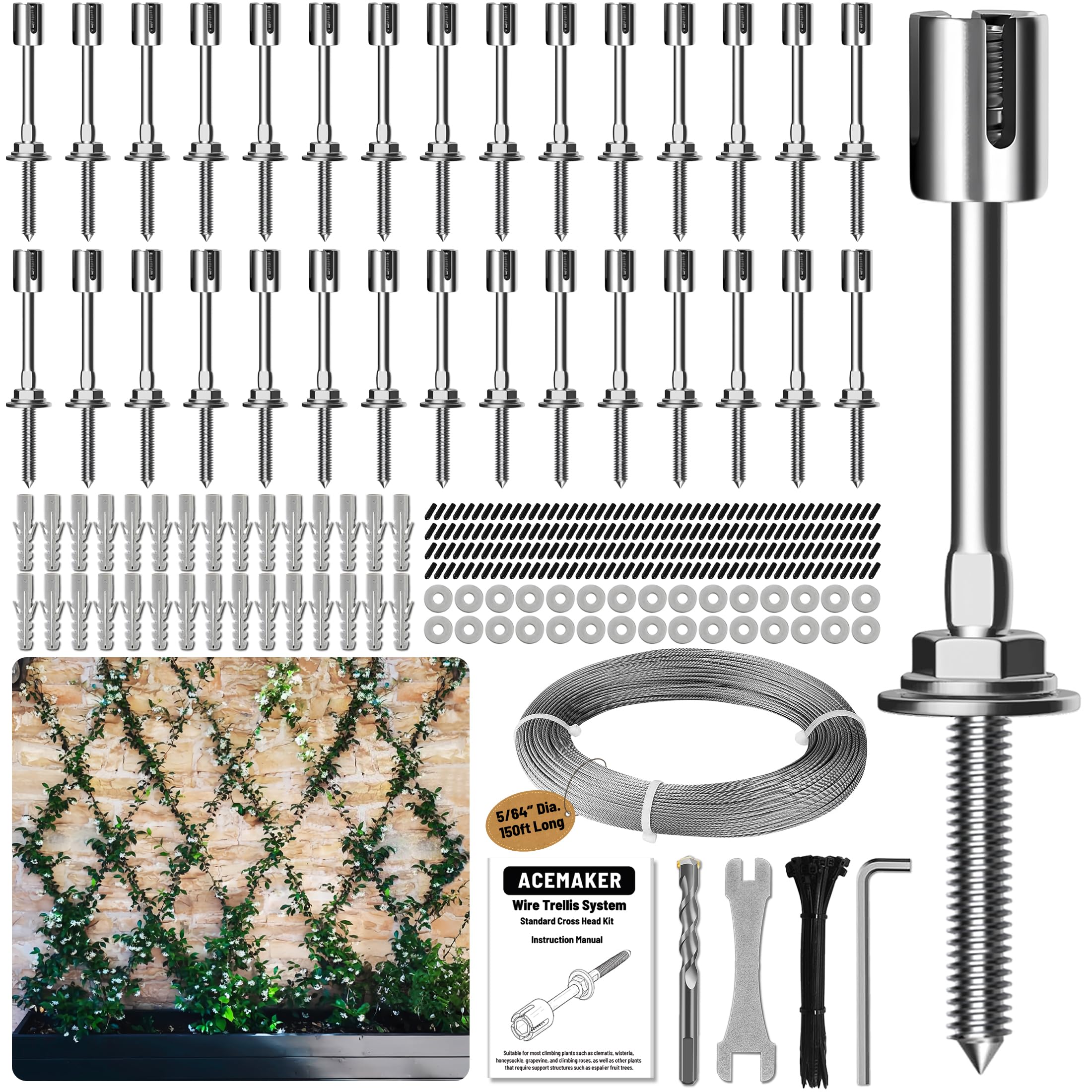 Acemaker front packaging showing full kit for effortless installation