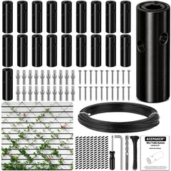 Acemaker front packaging showing complete trellis kit and components for quick install