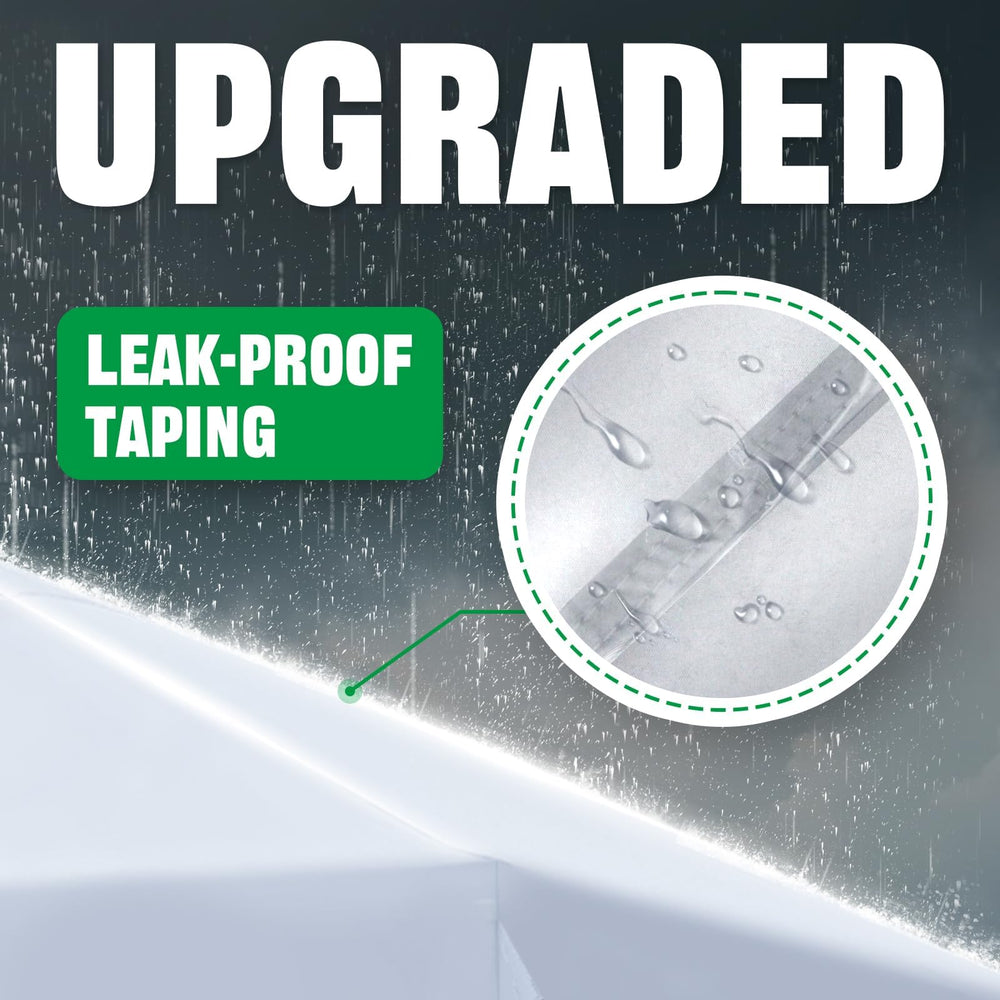 Acepic canopy hook-and-loop tabs closeup fasten top securely to standard frames