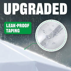 Acepic canopy hook-and-loop tabs closeup fasten top securely to standard frames